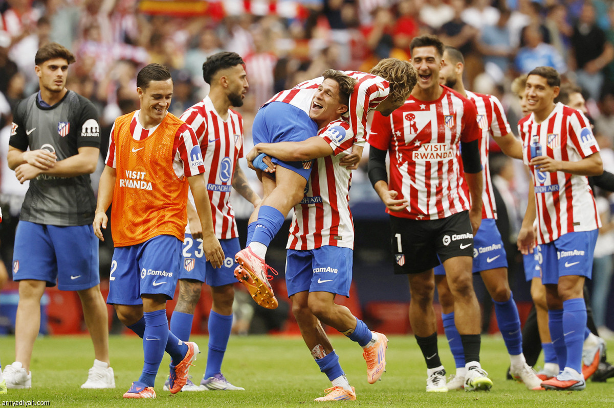 بالخمسة.. مدريد حمراء