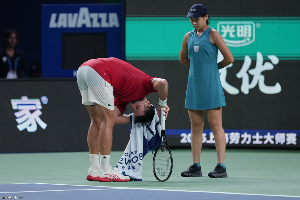 ديوكوفيتش ينهار