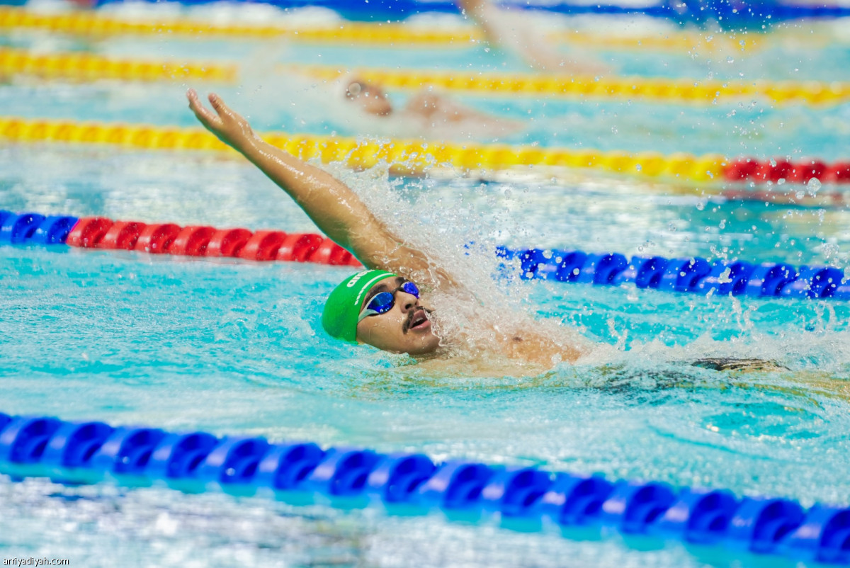 انطلاقة السباحة